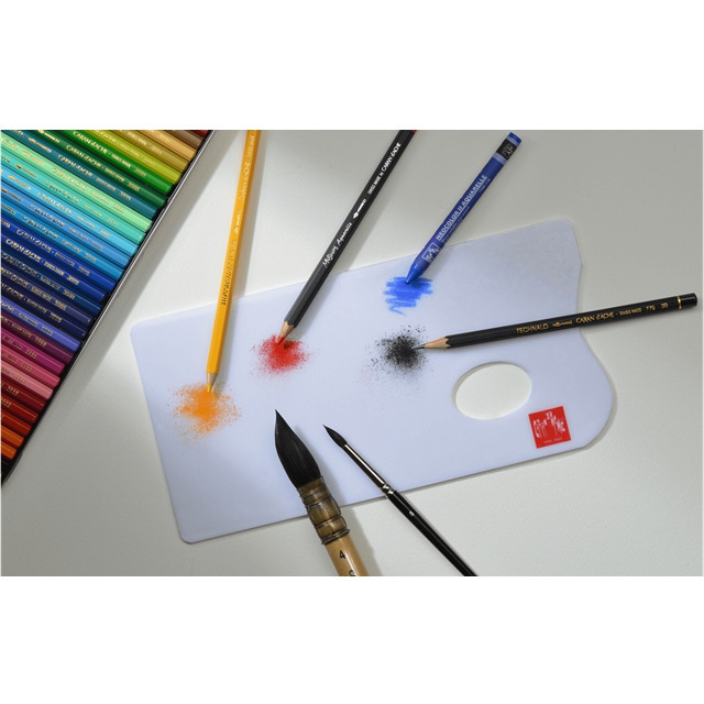 藝城美術~ 油性 瑞士 CARAN D＇ACHE 卡達油性/水性 色鉛筆 18色30色40色80色120色-細節圖9