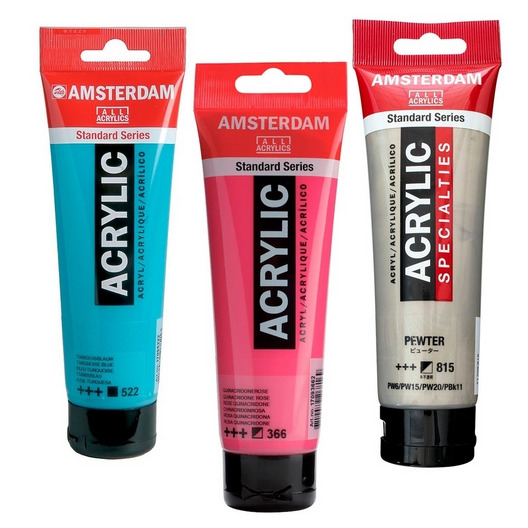 藝城美術~ 荷蘭 AMSTERDAM acrylic color 阿姆斯特丹壓克力顏料120ml 含特殊色 單條 新色-細節圖7