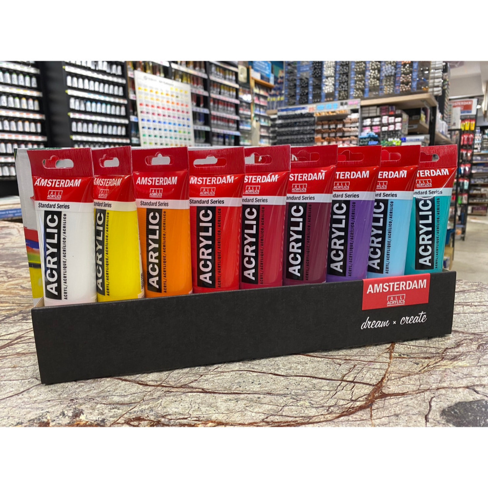 藝城美術~ 荷蘭 AMSTERDAM acrylic color 阿姆斯特丹 壓克力顏料120ml 18色套組 限量📢-細節圖6