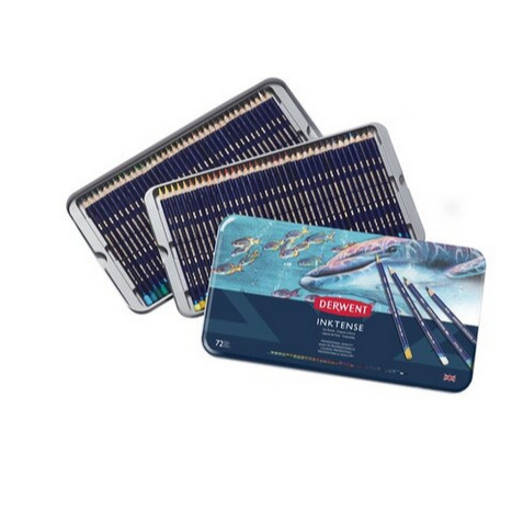 藝城美術~ DERWENT德爾文 Inktense水墨色鉛筆 12/24/36/72色-鐵盒裝-細節圖7