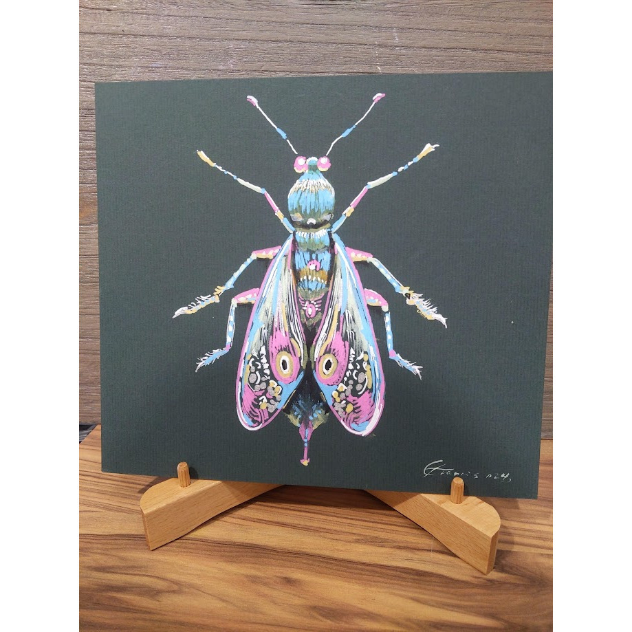 藝城美術~ Miro 山毛櫸 可調節 開合式 桌上型畫架 相框架 畫架 展示 擺設 收納便利 小/大 二款-細節圖4