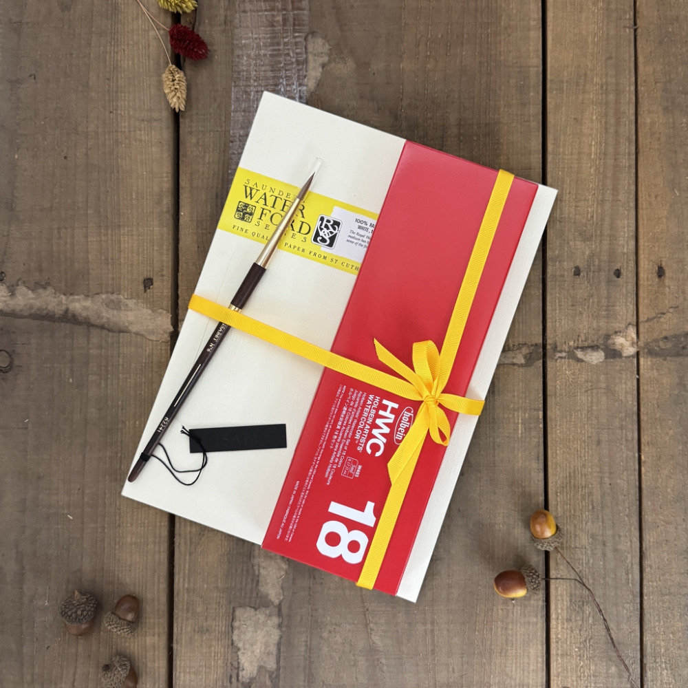 畫蛇添福水彩如意組