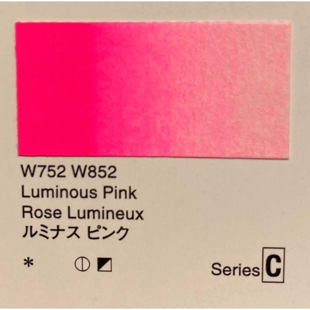 藝城美術~Holbein 好賓 專家級 水彩 Luminous 螢光色 15ML 共12色-規格圖6