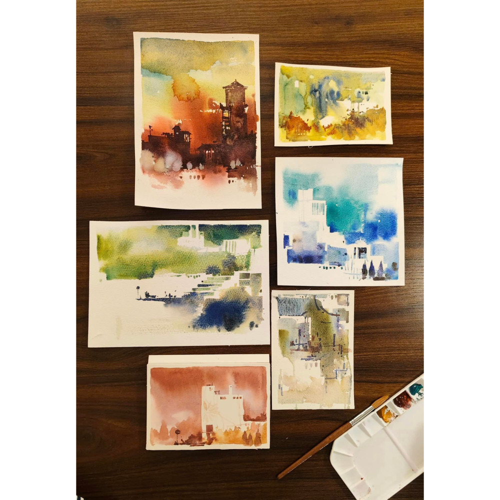 藝城美術~Mission Tourmaline Two Tone Granulation 雙色 沉澱色水彩15ml 單支-細節圖2