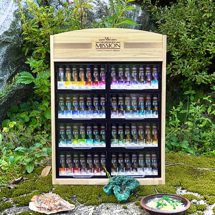 藝城美術~Mission Tourmaline Two Tone Granulation 雙色 沉澱色水彩15ml 單支-細節圖6