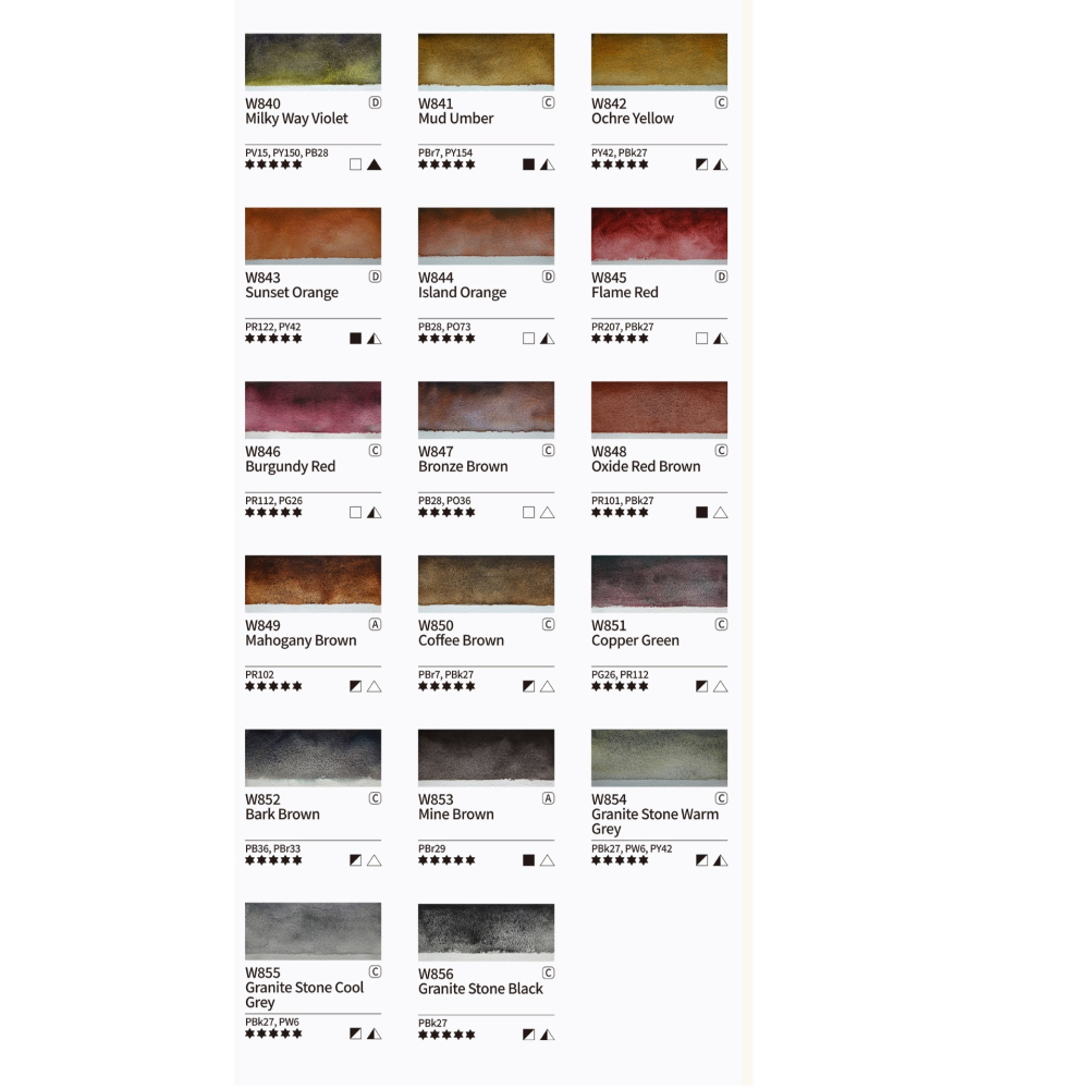 藝城美術~Mission Tourmaline Two Tone Granulation 雙色 沉澱色水彩15ml 單支-細節圖10