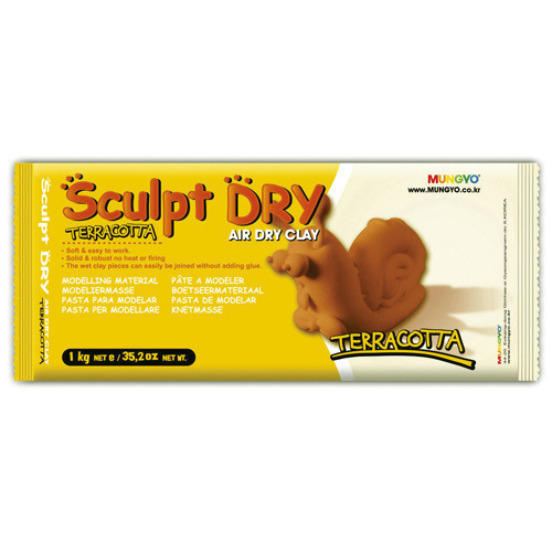 藝城美術~ MUNGYO 免燒陶土 公仔土 韓國製  1000g/ Sculpt dry 4種顏色 超取最多4包-規格圖11