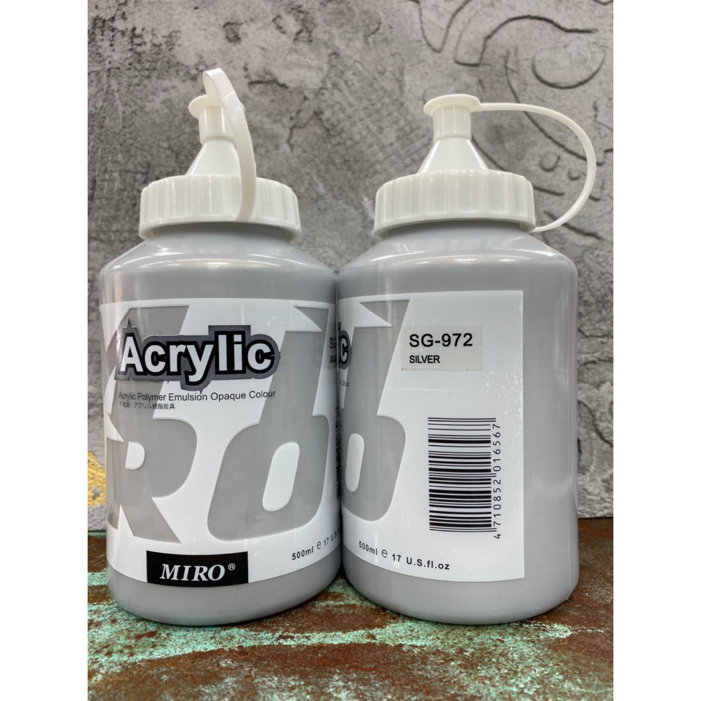 藝城美術~ ㊣ MIRO 米羅 壓克力顏料  丙烯 色彩純淨亮麗 500ml 大容量 📢 超取7罐-規格圖11