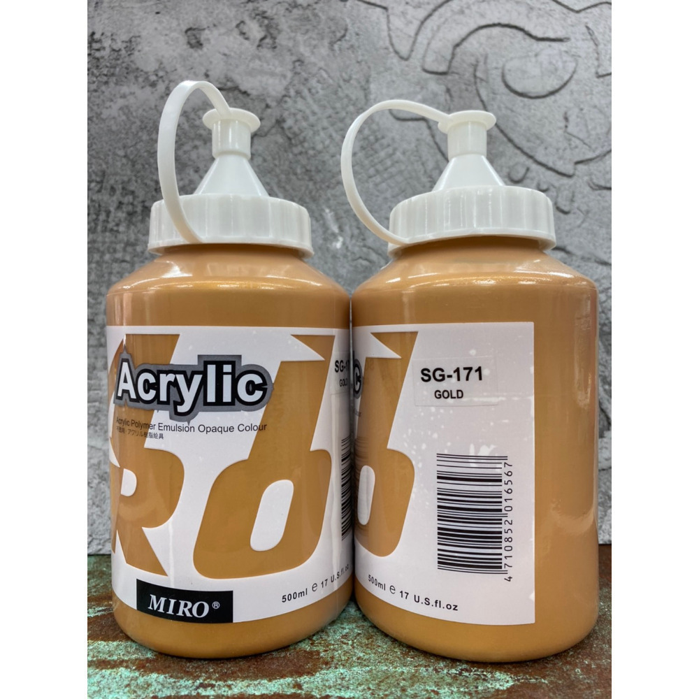 藝城美術~ ㊣ MIRO 米羅 壓克力顏料  丙烯 色彩純淨亮麗 500ml 大容量 📢 超取7罐-規格圖11