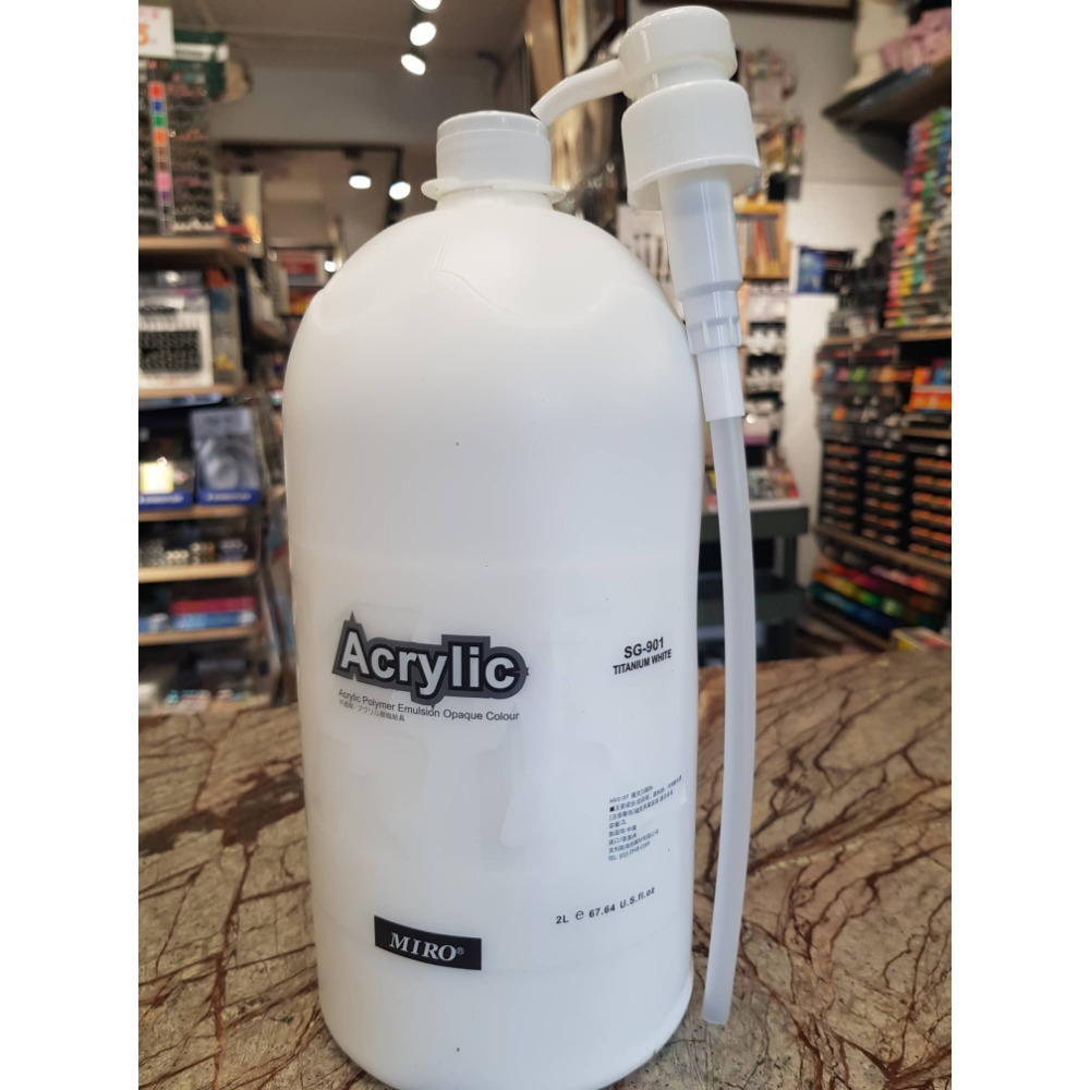 藝城美術~ ㊣ MIRO 米羅 壓克力顏料  丙烯 色彩純淨亮麗 500ml 大容量 📢 超取7罐-規格圖11