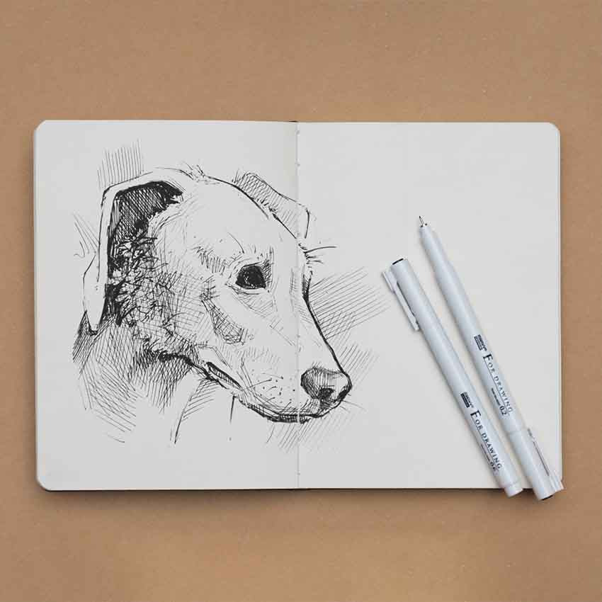 藝城美術~ 日本 UCHIDA MARVY 4600 耐水性代針筆 黑色(0.03-1.0mm、B) 單支賣場-細節圖5