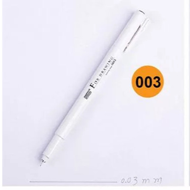 藝城美術~ 日本 UCHIDA MARVY 4600 耐水性代針筆 黑色(0.03-1.0mm、B) 單支賣場-規格圖6