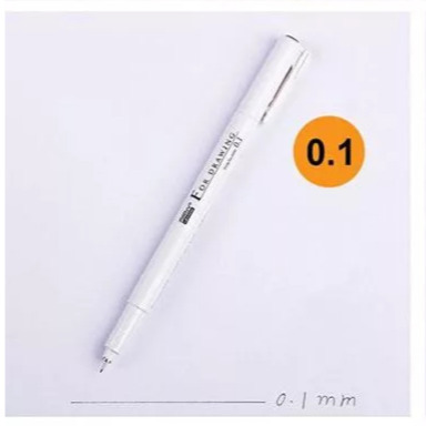 藝城美術~ 日本 UCHIDA MARVY 4600 耐水性代針筆 黑色(0.03-1.0mm、B) 單支賣場-規格圖6