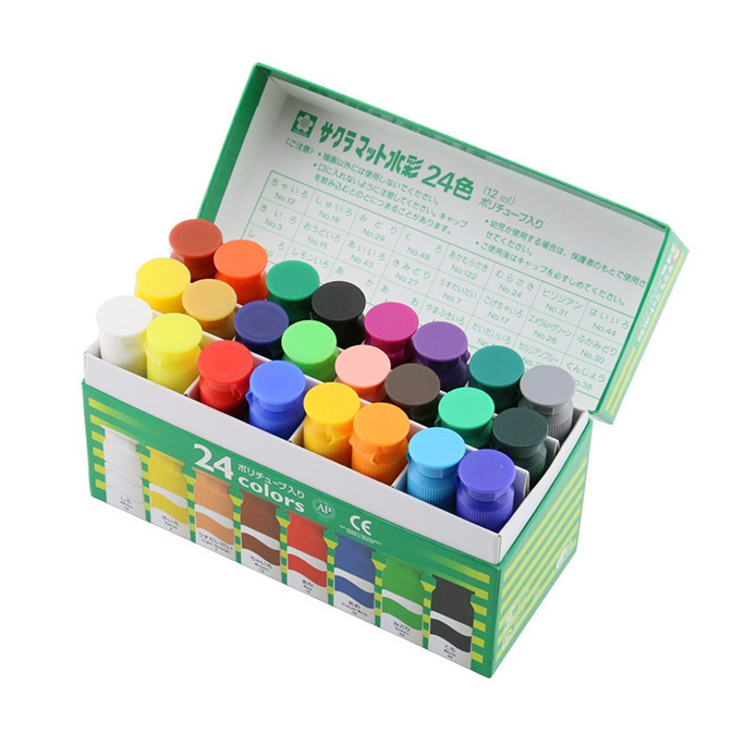 藝城美術~日本 SAKURA 櫻花 麥脫 半透明 水彩 顏料 12ml 12/24色 最新包裝-細節圖9