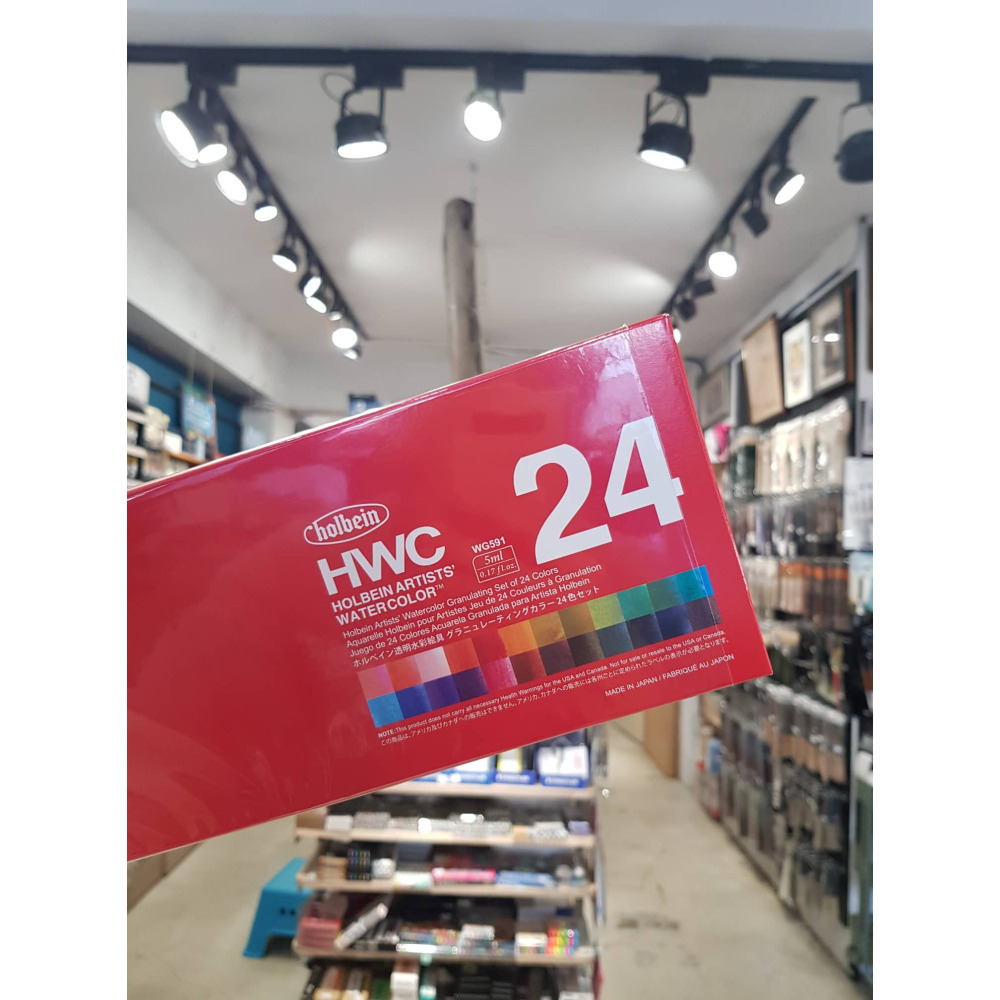 藝城美術~ 日本 好賓水彩沉澱分離色 5ml 6色/24色 套裝組合 單支賣場 熱銷的好賓水彩沉澱分離色-細節圖5