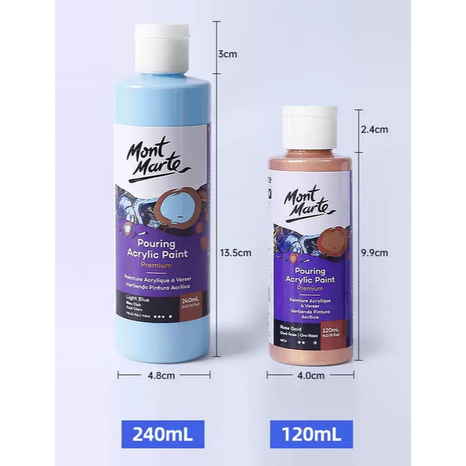 藝城美術~ 蒙瑪特 蒙馬特 Mont marte 流體 壓克力 顏料  流動畫 流動丙稀顏料 快乾防水 矽油-細節圖2