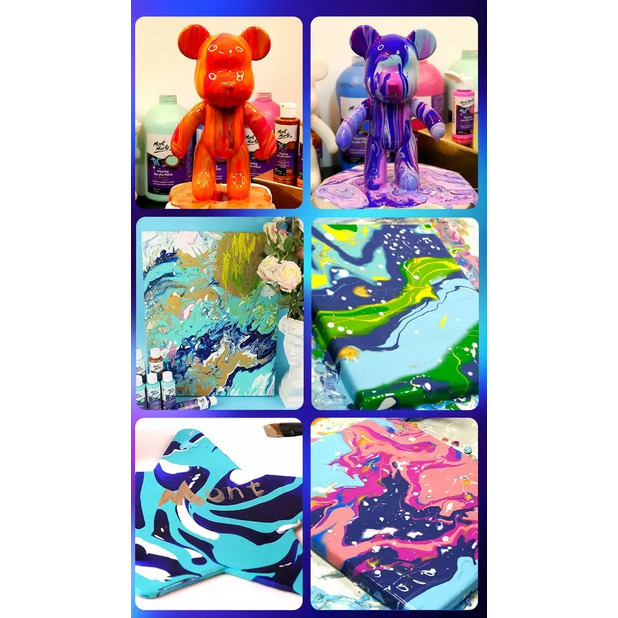 藝城美術~ 蒙瑪特 蒙馬特 Mont marte 流體 壓克力 顏料  流動畫 流動丙稀顏料 快乾防水 矽油-細節圖5