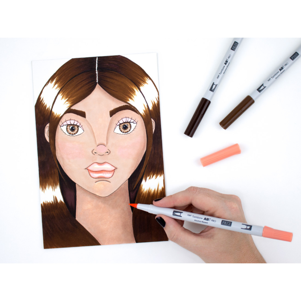 藝城美術~Tombow 蜻蜓牌 ABT PRO 雙頭麥克筆 酒精性  107色+調色筆 單支下標頁面-細節圖3