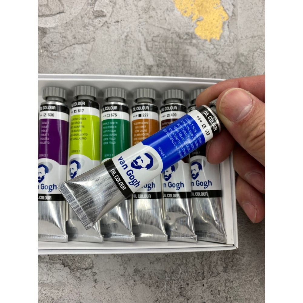 藝城美術~荷蘭 Van Gogh 梵谷 油畫顏料 20ml (12色) 專家級高品質油彩，色彩活潑鮮豔 耐光度好-細節圖7