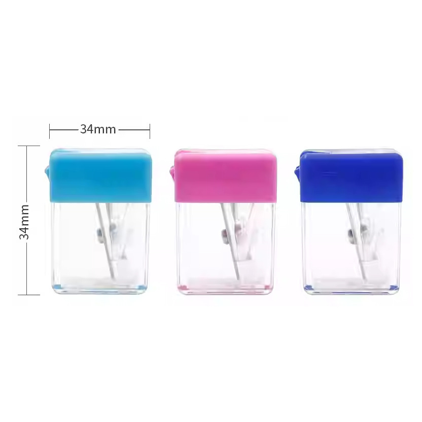 藝城美術~日本 三菱 Palette系列  可攜式 迷你型 學生削鉛筆器 削筆器 三色 隨機出貨-細節圖3