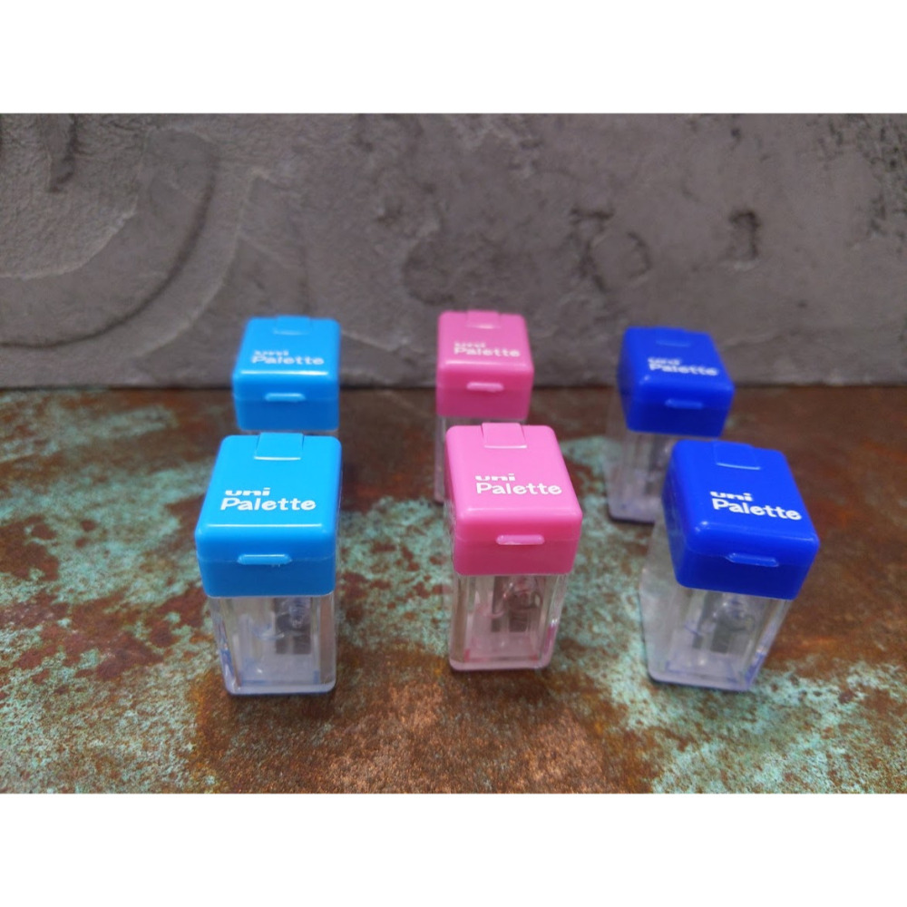 藝城美術~日本 三菱 Palette系列  可攜式 迷你型 學生削鉛筆器 削筆器 三色 隨機出貨-細節圖5