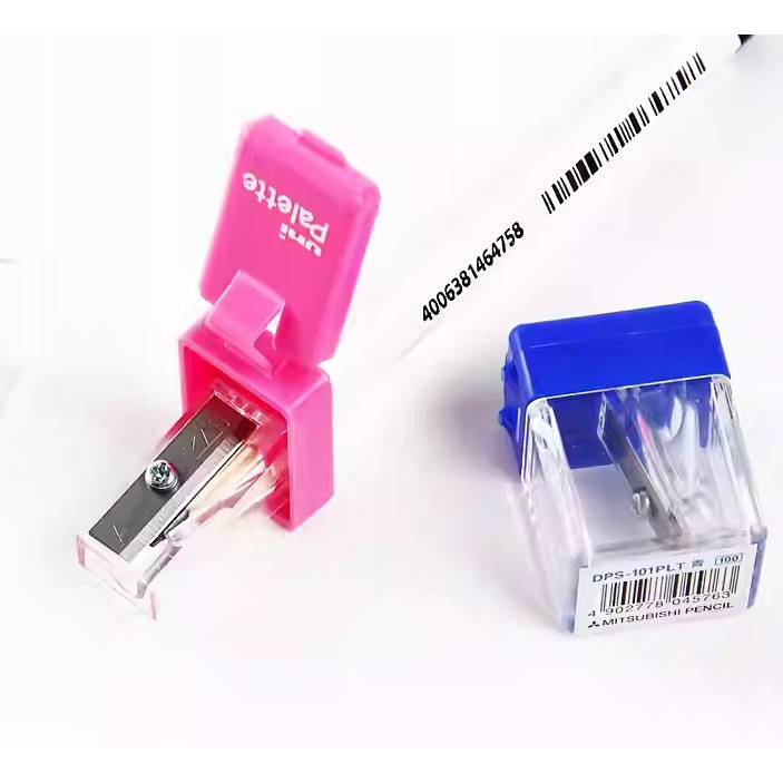 藝城美術~日本 三菱 Palette系列  可攜式 迷你型 學生削鉛筆器 削筆器 三色 隨機出貨-細節圖7