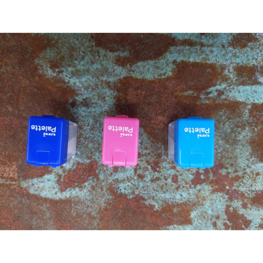 藝城美術~日本 三菱 Palette系列  可攜式 迷你型 學生削鉛筆器 削筆器 三色 隨機出貨-細節圖9