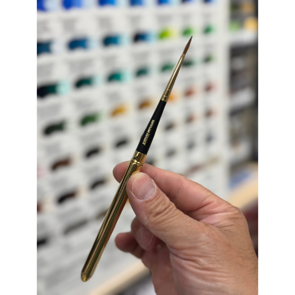 藝城美術~ 法國 ISABEY 伊莎貝 鋼筆型 純貂毫水彩筆 6201 4號/6號二款 攜帶方便 戶外寫生-細節圖4