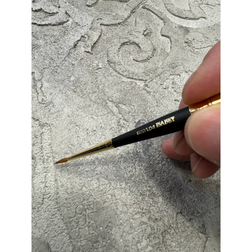 藝城美術~ 法國 ISABEY 伊莎貝 鋼筆型 純貂毫水彩筆 6201 4號/6號二款 攜帶方便 戶外寫生-細節圖6