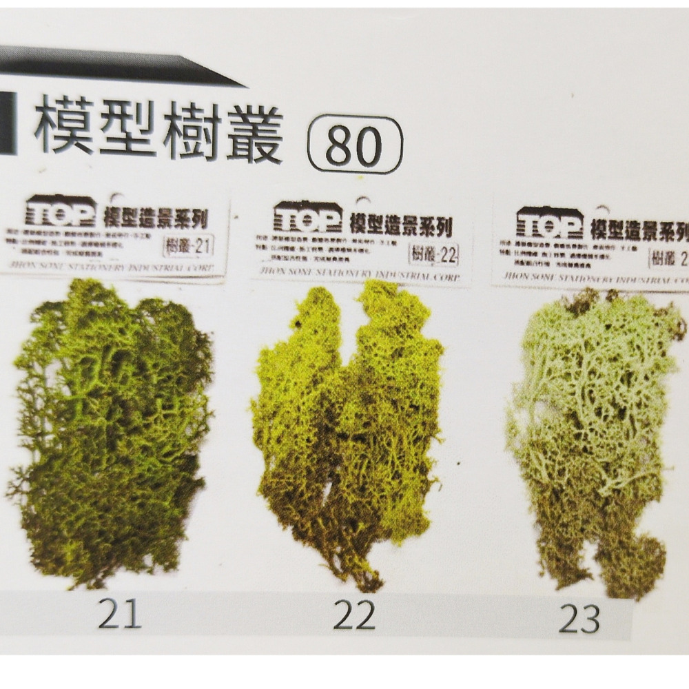 藝城美術~ TOP 建築模型造景 櫥窗佈景製作 美術勞作 手工藝 模型造景系列 草粉 樹叢 花粉 樹粉-細節圖2