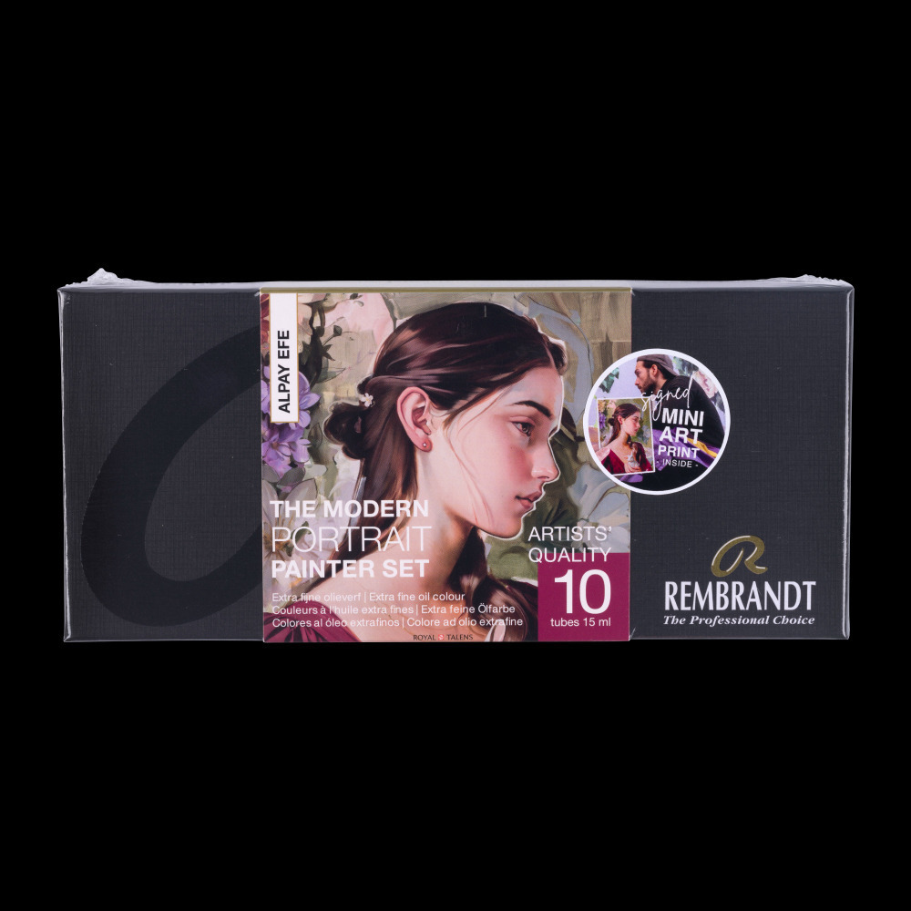 藝城美術~ 林布蘭油畫顏料 藝術家 Alpay Efe 聯名套組10色15ml 現代肖像畫套組 限量  新品上市~~-細節圖6