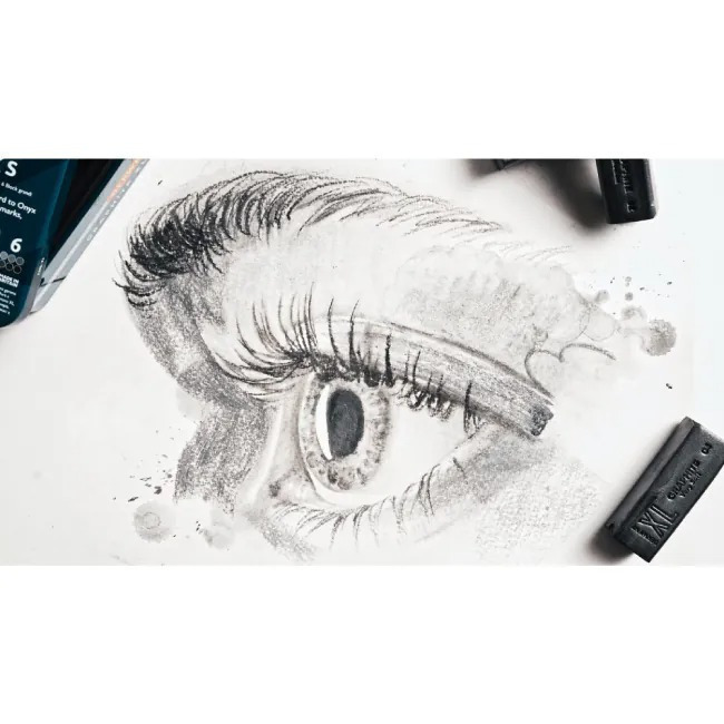 藝城美術~ DERWENT 德爾文 水性木炭塊 /石墨塊/ 灰階 XL 6色 共四款 新上市-細節圖3