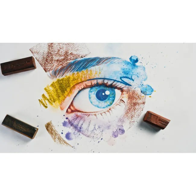 藝城美術~ DERWENT 德爾文 水性木炭塊 /石墨塊/ 灰階 XL 6色 共四款 新上市-細節圖5