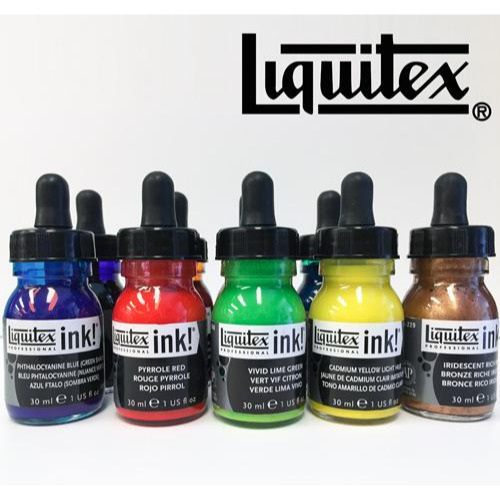 藝城美術~Liquitex Professional Acrylic ink 麗可得 專家級 壓克力墨水30ml共30色-細節圖2