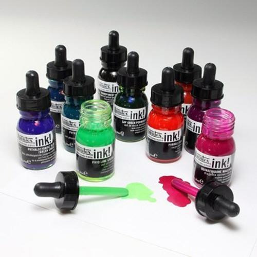 藝城美術~Liquitex Professional Acrylic ink 麗可得 專家級 壓克力墨水30ml共30色-細節圖4