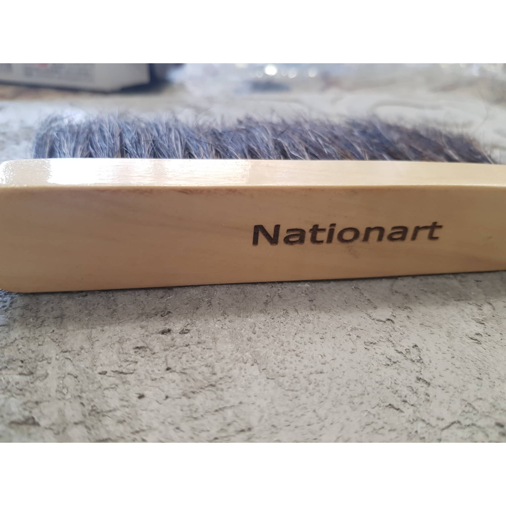 藝城美術~Nationart 製圖馬毛刷 DRAWING BRUSH T05-001 純馬毛精製,可掃除桌面橡皮擦等-細節圖3
