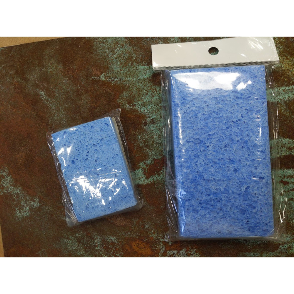 藝城美術~  繪畫用海綿 水彩 畫筆 強力吸水海綿 水彩 清潔 顏料用 海綿  天然木漿海綿 小/大-細節圖2