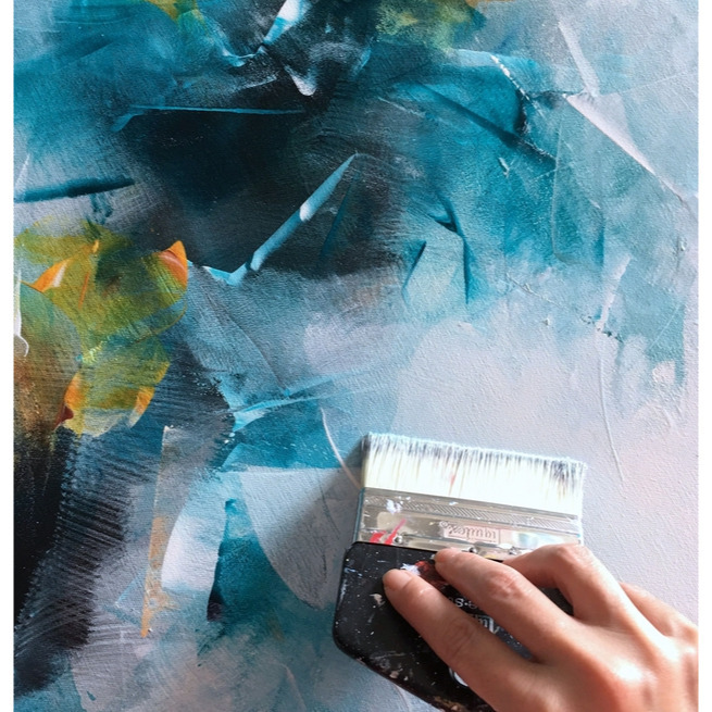 藝城美術~Liquitex 麗可得 短柄寬筆刷 排刷 特殊筆刷 毛刷筆 壓克力顏料  長柄/握刷系列-細節圖4