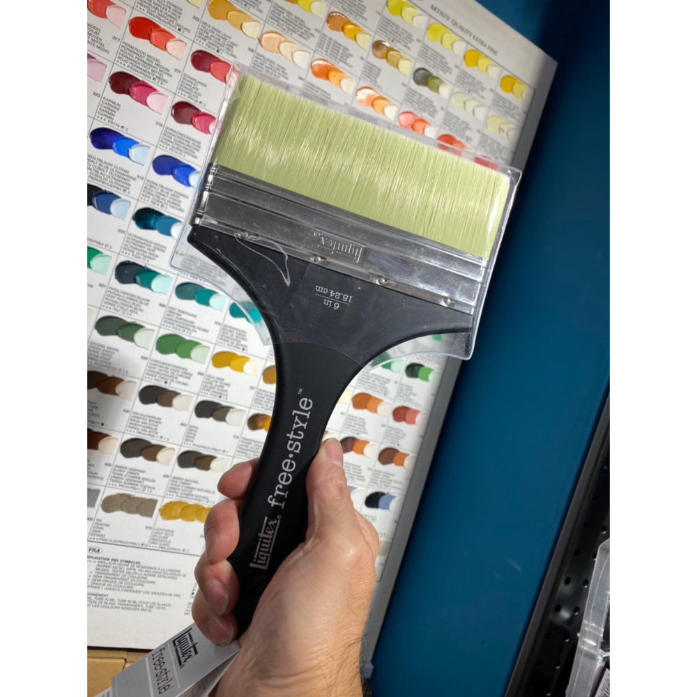 藝城美術~Liquitex 麗可得 短柄寬筆刷 排刷 特殊筆刷 毛刷筆 壓克力顏料  長柄/握刷系列-細節圖11