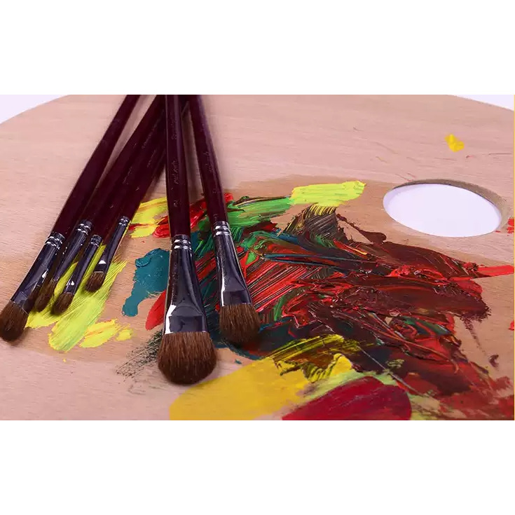 藝城美術~ 澳洲 Mont Marte 蒙瑪特  油畫專用 木質調色盤 橢圓木質 壓克力調色板 調色盤 30*40CM-細節圖8