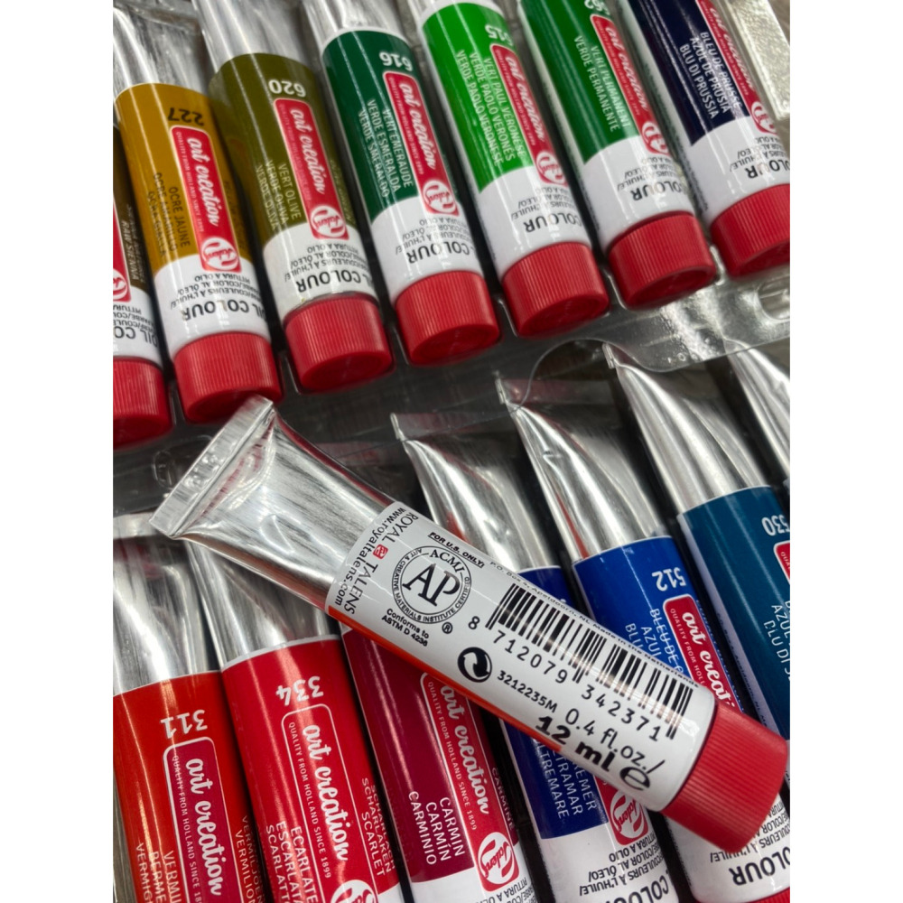 藝城美術~荷蘭Royal Talens皇家泰倫斯 Art Creation系列 12ml 油畫顏料 盒裝24色-細節圖6
