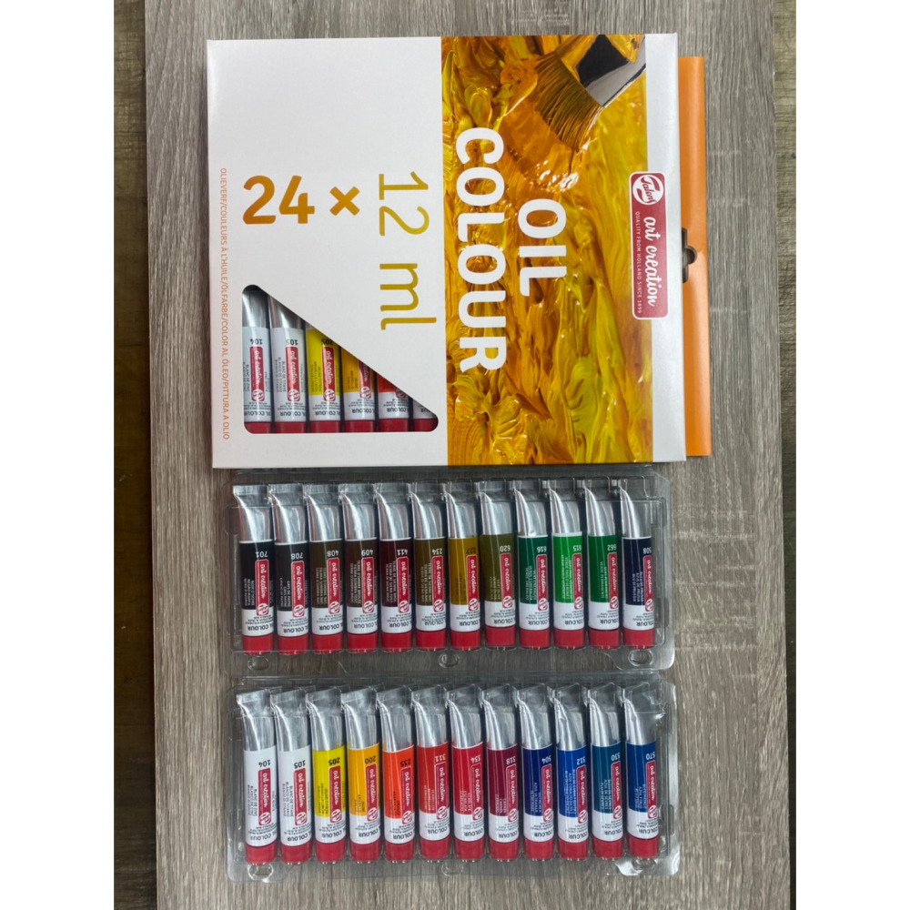 藝城美術~荷蘭Royal Talens皇家泰倫斯 Art Creation系列 12ml 油畫顏料 盒裝24色-細節圖7