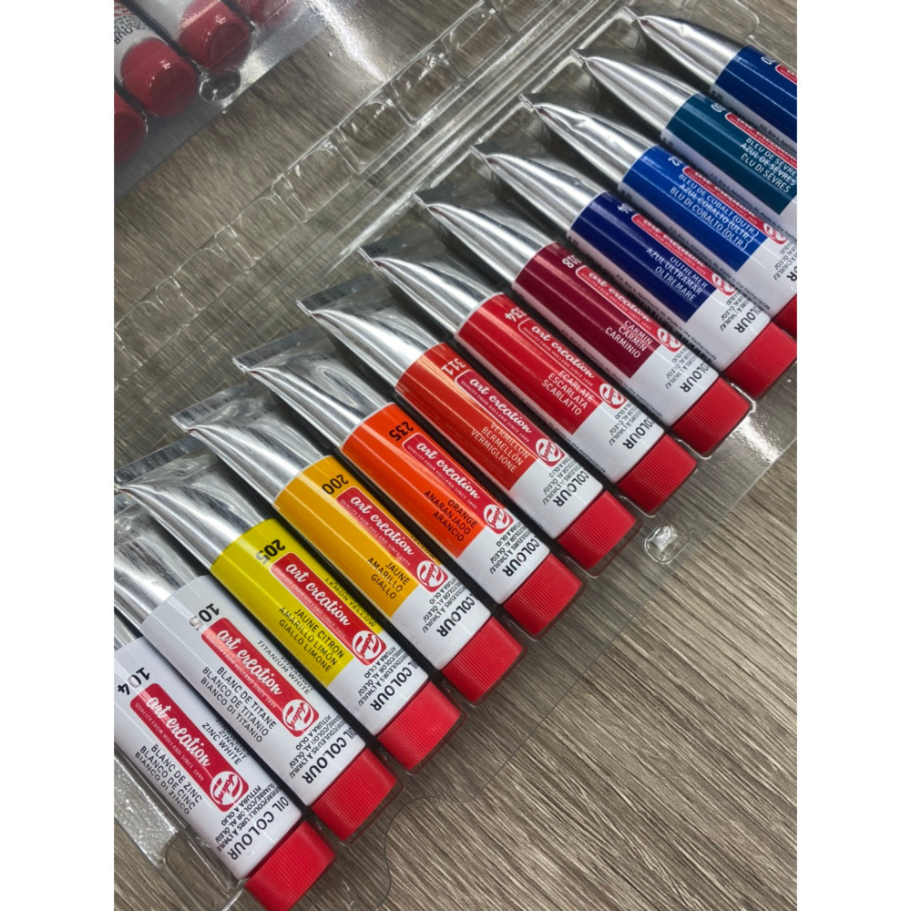 藝城美術~荷蘭Royal Talens皇家泰倫斯 Art Creation系列 12ml 油畫顏料 盒裝24色-細節圖4