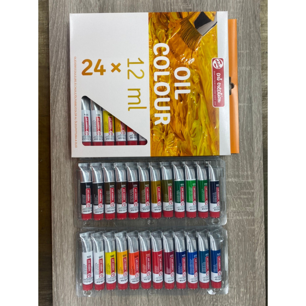 藝城美術~荷蘭Royal Talens皇家泰倫斯 Art Creation系列 12ml 油畫顏料 盒裝24色-細節圖7