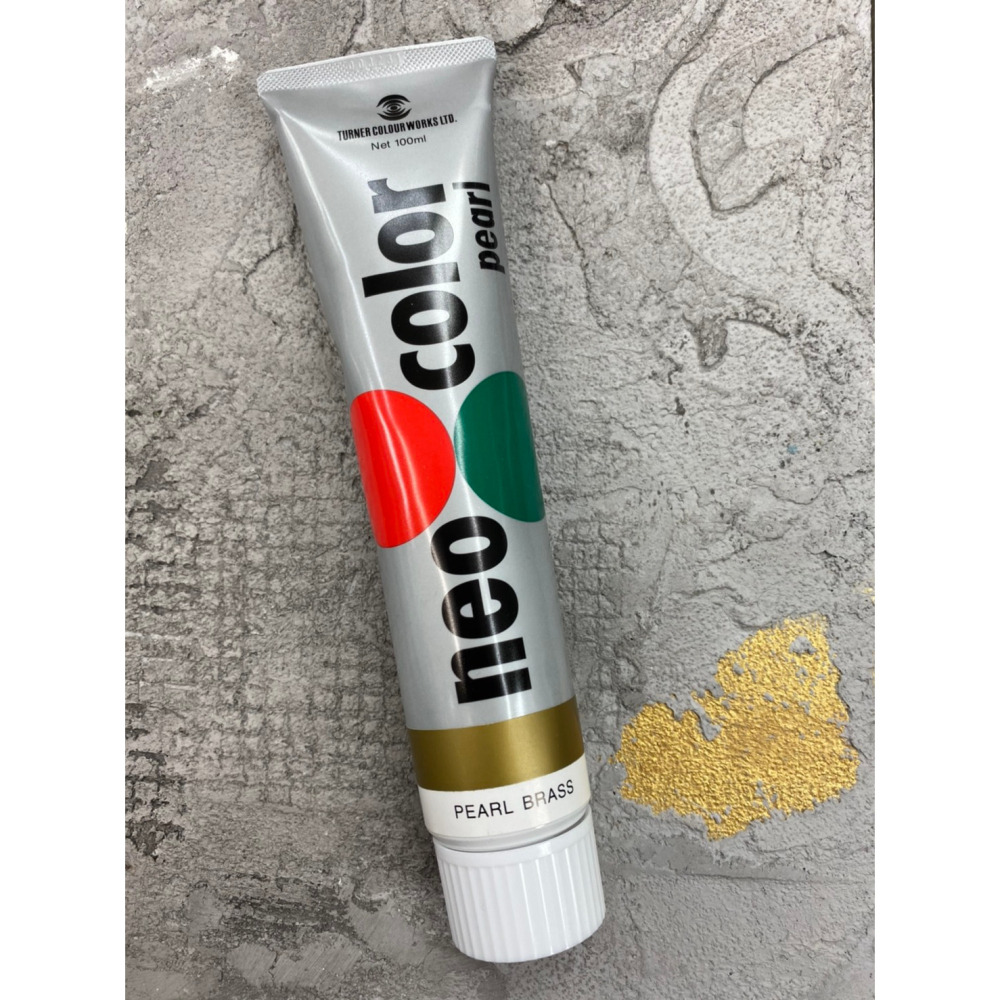 藝城美術~ 日本 德蘭 Turner neo color 高飽合性壓克力顏料 金屬色 100ML 6色  不易掉色-細節圖2