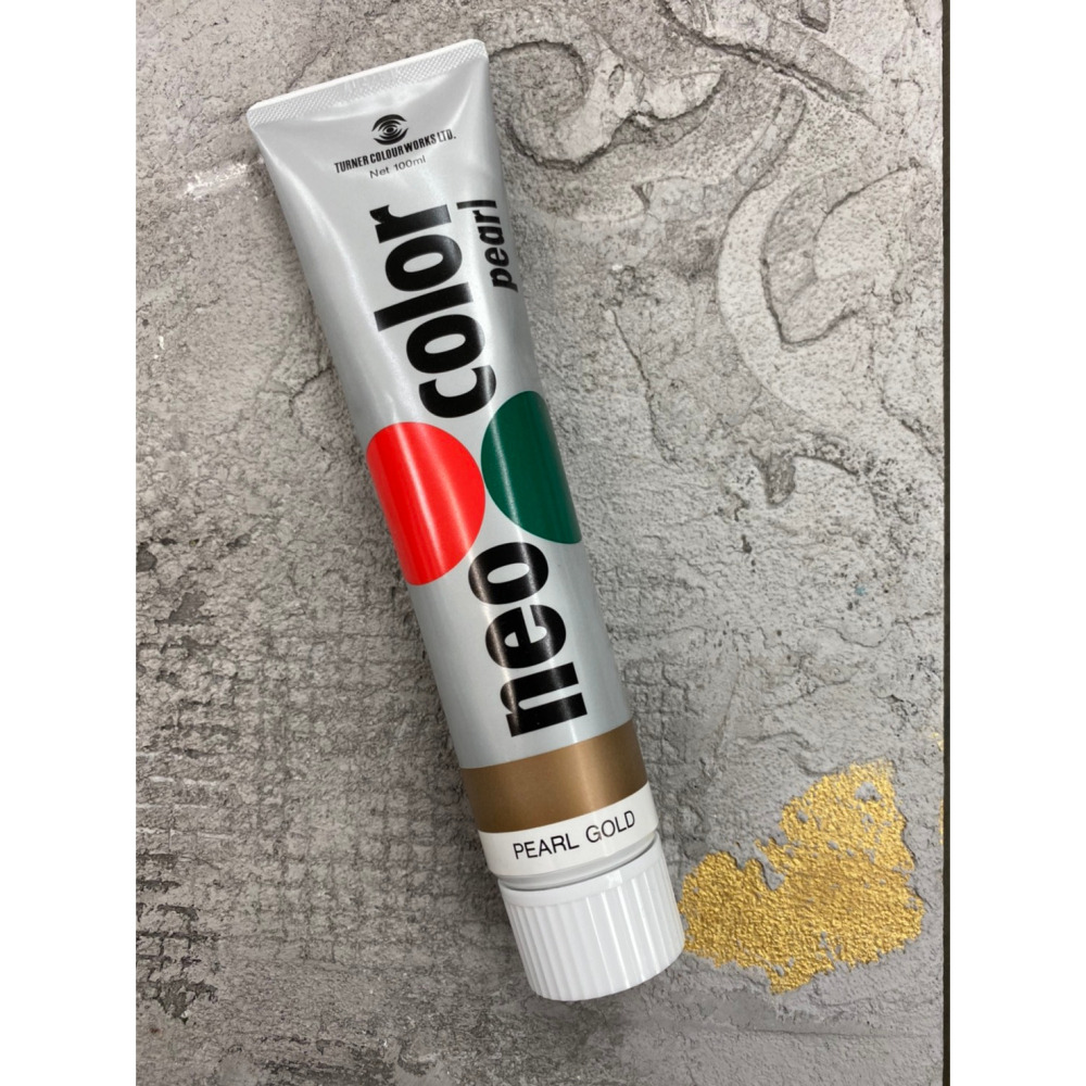 藝城美術~ 日本 德蘭 Turner neo color 高飽合性壓克力顏料 金屬色 100ML 6色  不易掉色-細節圖8