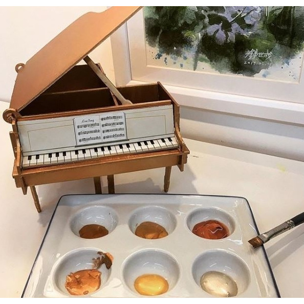 藝城美術~ 日本 德蘭 Turner neo color 高飽合性壓克力顏料 金屬色 100ML 6色  不易掉色-細節圖11