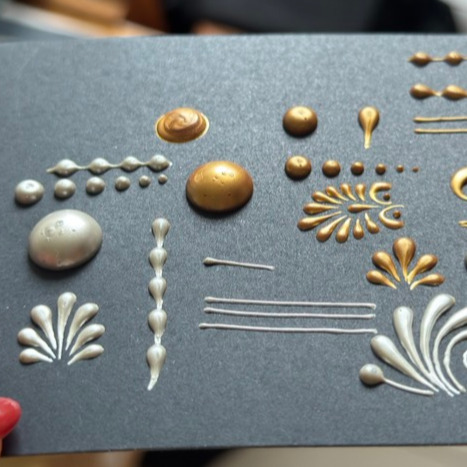 藝城美術~莎拉老師獨家監製 LUMORA 3D立體金箔膠 30ML 立體水玉 曼陀羅-細節圖9