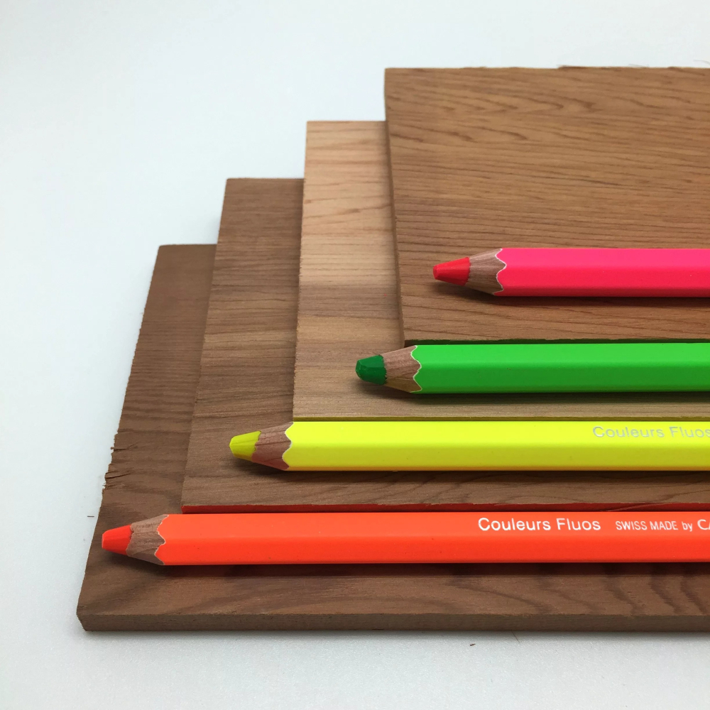 藝城美術~卡達 Maxi Fluo 螢光色鉛筆共4支  單支賣場 💜💚💛🧡-細節圖7