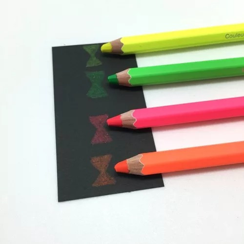 藝城美術~卡達 Maxi Fluo 螢光色鉛筆共4支  單支賣場 💜💚💛🧡-細節圖9